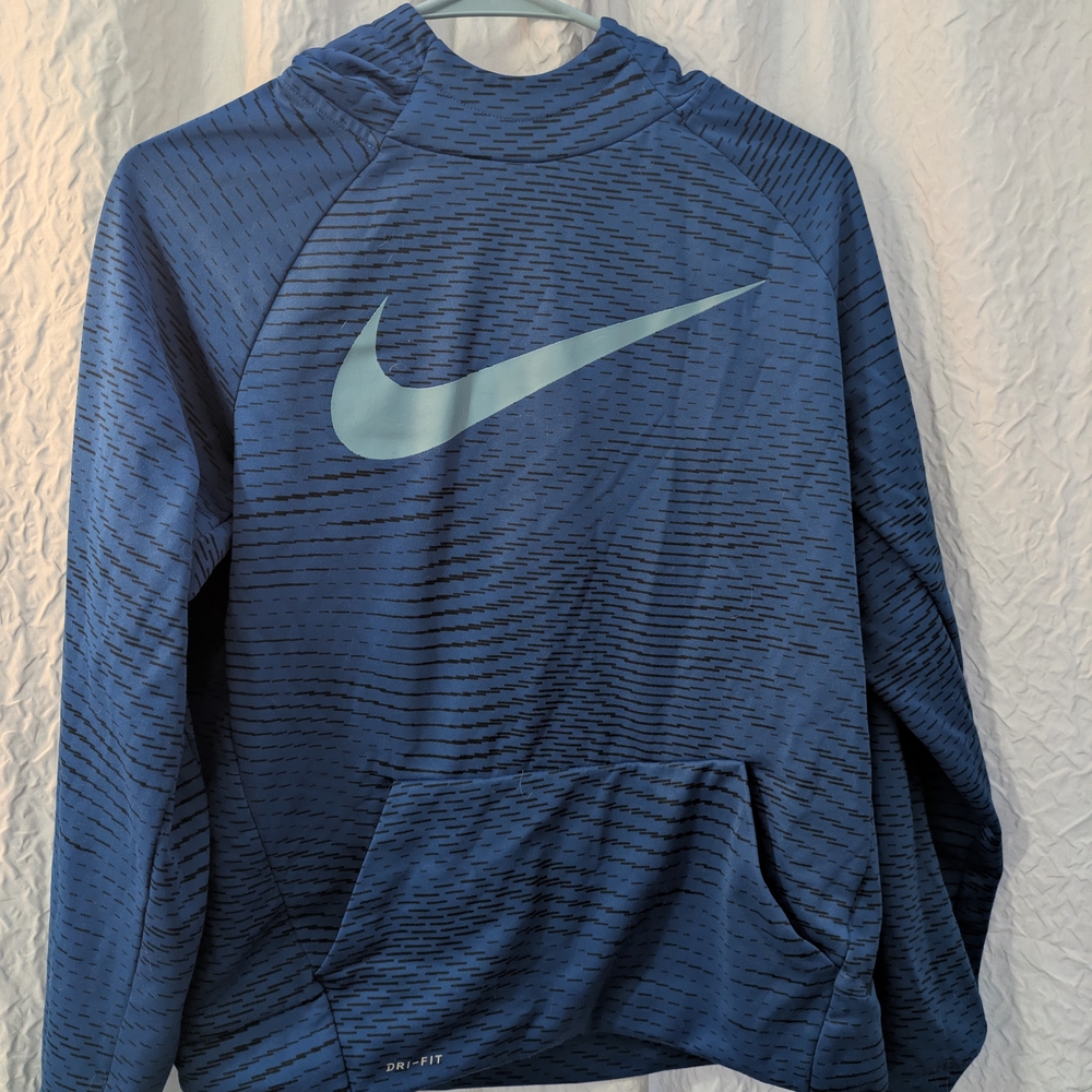 Nike Men's Blue Hoodie